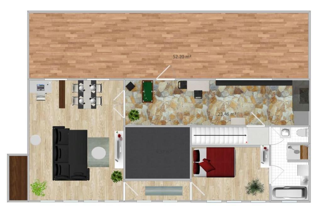 Design-penthouse In Toplage! Apartment *